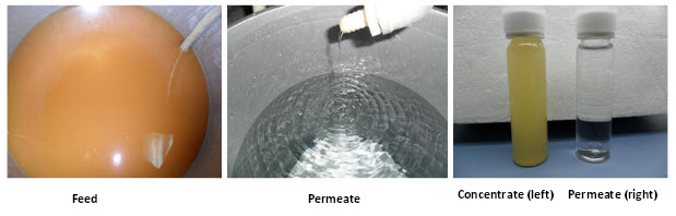 rochem feed permeate concentrate